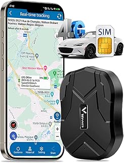 Car Tracker Devices, Zeerkeer 4G GPS Tracker 5000mah Battery