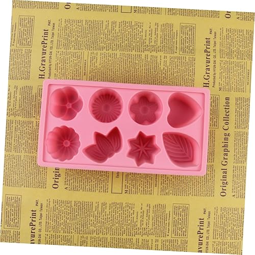 Miniatura 4 de PRETYZOOM 8 Cake Mould Chocolate Molds Chocolate Making Shape Molde De Para Chocolate Silicone Candy Molds Para Chocolate De Silicone Mold Handmade