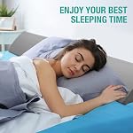 Vekkia Queen Couche de lit Oreiller/Mattress Gap Filler/Headboard Oreil/Bed Gap Filter,Fermer Gap (0-6") entre votre matelas et le tête de lit,Arrêter de laisser votre téléphone et vos glases(Gray 60"x10"x6")