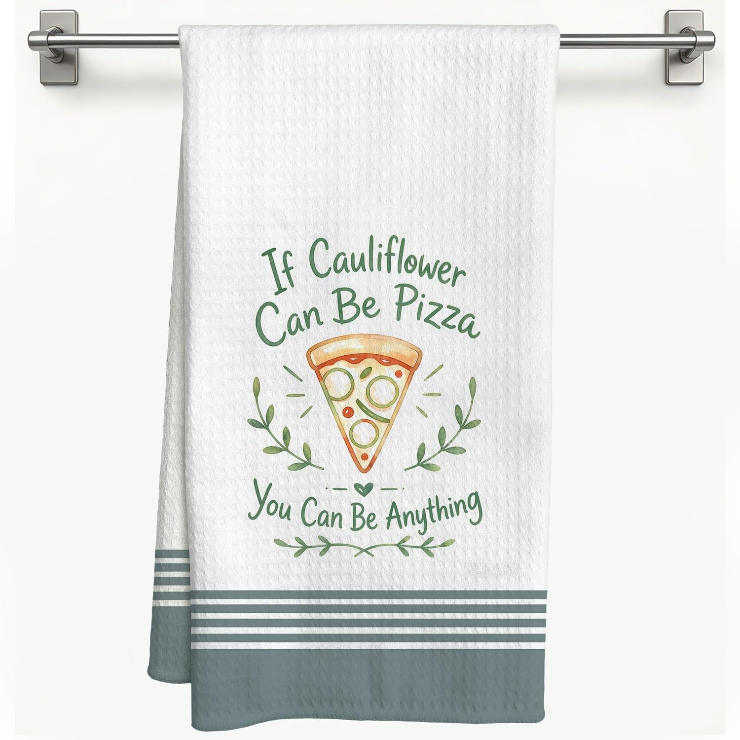 Inspirational Funny Pizza Kitchen Towels 16x24 Inch