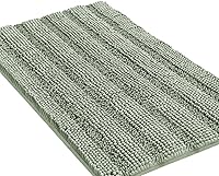 Vista 141 de Turquoize Alfombras de Baño Chenille Peludas Alfombra de Baño Antideslizante Gruesas Alfombras de Baño Peludas para Baño Chenille Juego de Alfombra