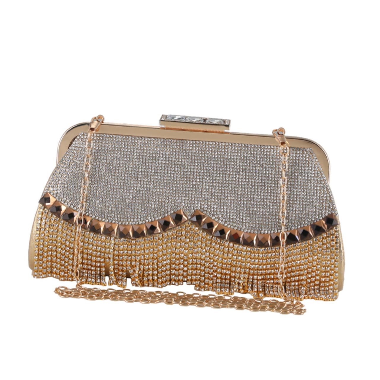 GALPADA Bolso Sobre Mujer Bolso De Mano Elegante Para Fiesta Almacenamiento Accesorio Fotos