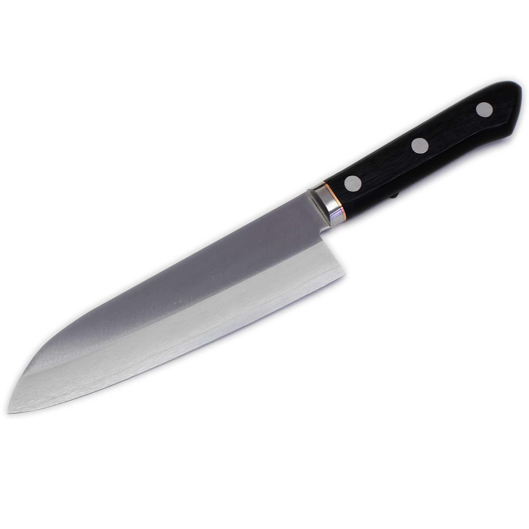 [6個セット] D.P. ゴールド 三徳包丁[170mm] 三徳 末広 DPゴールド割込 170mm(Santoku Suehiro DP Gold Ware
