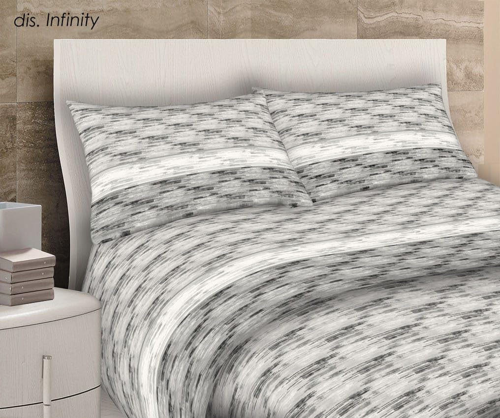 L'Emporio Casa Set Lenzuola Completo Linea MJR-Home Cotone 100% Italiano Matrimoniale (Soft)