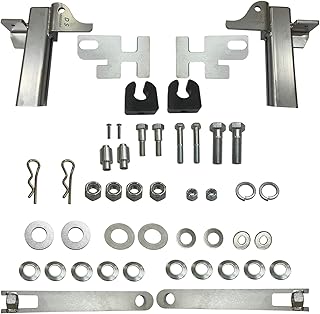 Mounting Brackets and Hardware Accessories for Kenworth T680, T660, T700. Work with Stainless Steel Deer Guard Stainless Steel Deer Guard.
