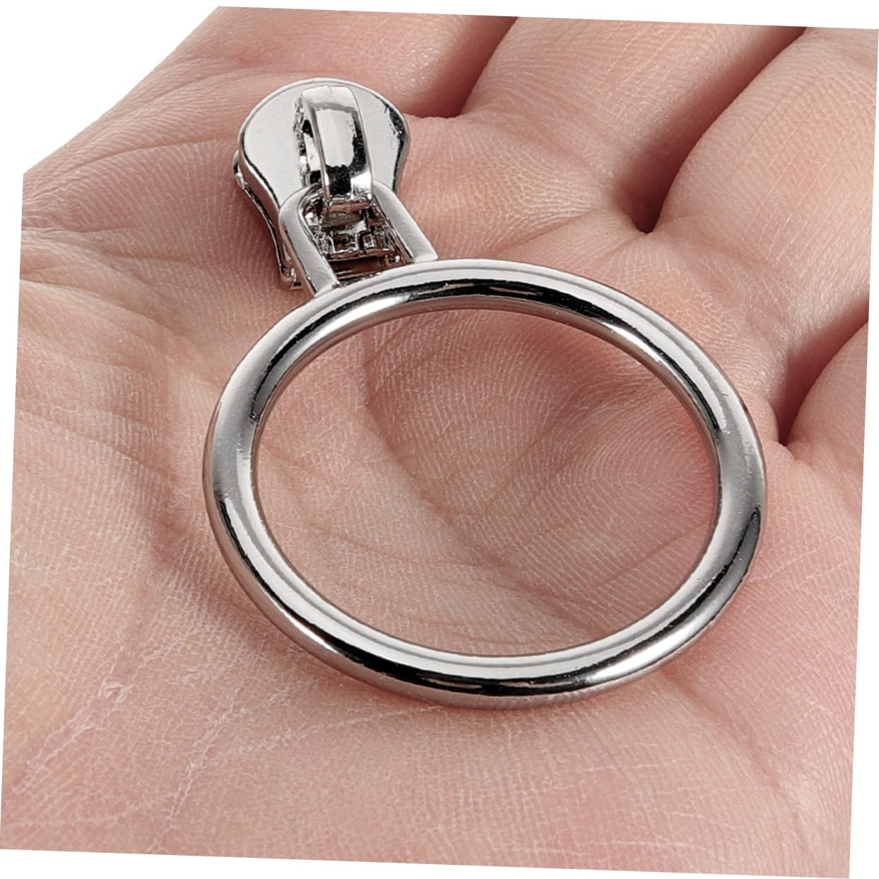 VILLCASE 4pcs Universal Zipper Pulls for Clothing Suitcase Zinc Alloy Zipper Heads Easy Replacement Multi-Functional Pullers