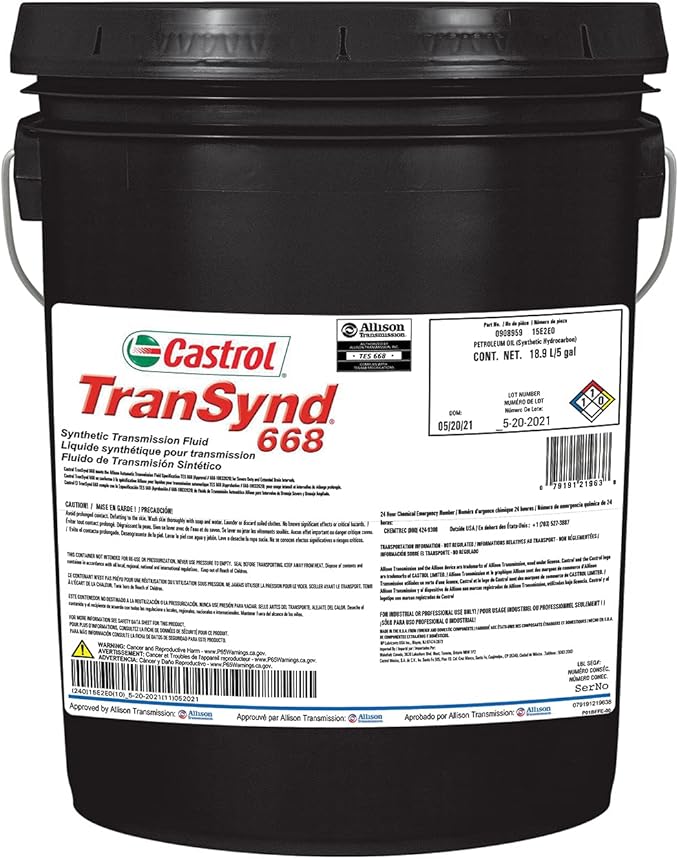 Castrol TranSynd 668 FullSynthetic Automatic Transmission