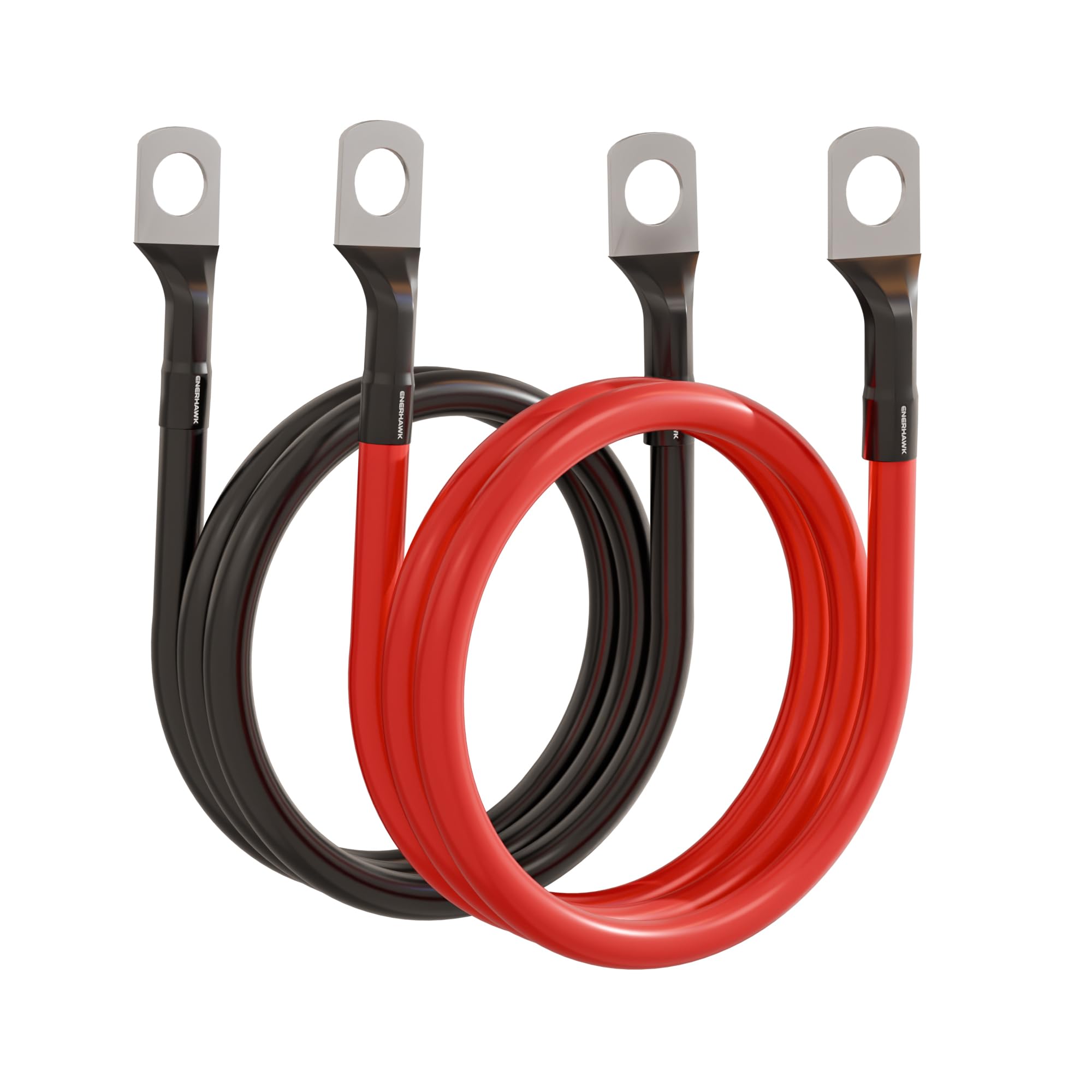 Battery Inverter Cable Premium Heavy Duty HR-FR Full Gauge Copper 50 & 35 SQ.MM Option, for Battery, Inverter, Solar, Vehicle, Boat, Automotive, car Audio, Panels, DC, RV, DG, SMPS, MPPT,etc