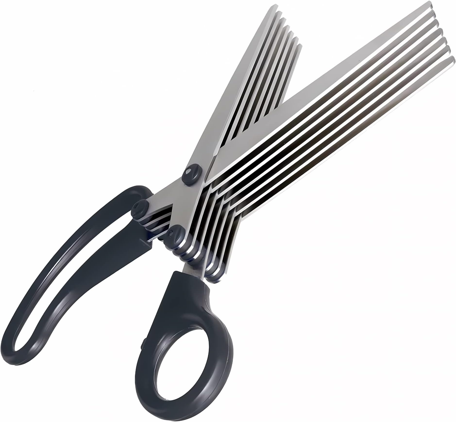 Sun-Star 7-Blade Shredder Scissors - 200 mm - Black