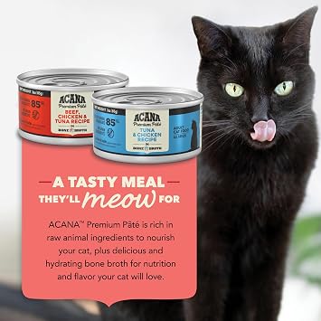 ACANA Pate Wet Cat Food Surf and Turf Variety Pack 3oz cans (12 ct.)
