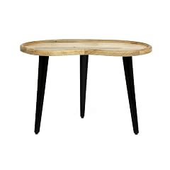 Christopher Knight Home Coffee Table Black Natural