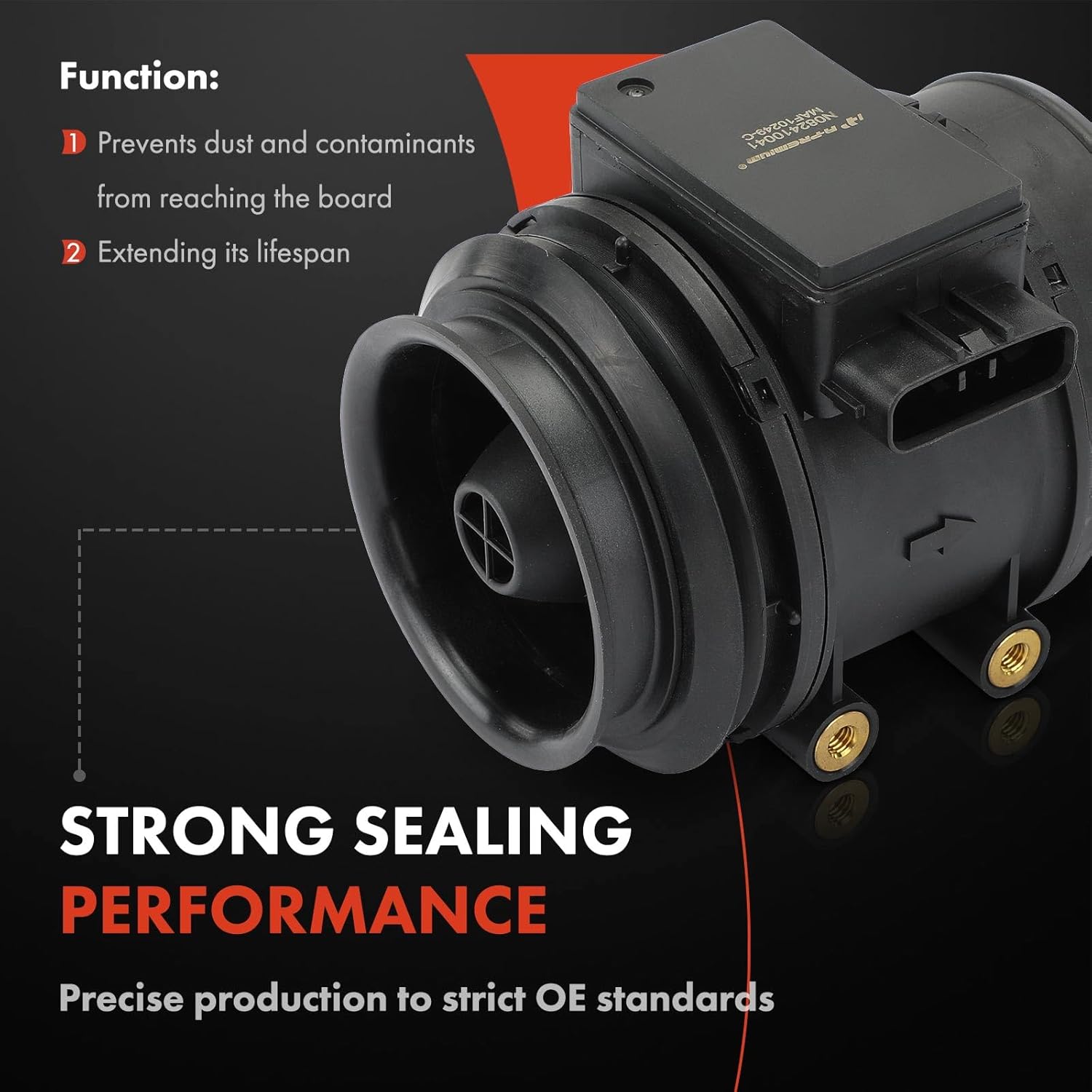 A-Premium Mass Air Flow Sensor Compatible with Jaguar XJ8 1998, Vanden Plas 1998, XK8 1997-1998, 4.0L