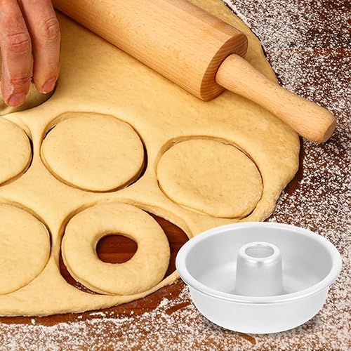 Miniatura 5 de Molde de dona Ángel Contenedor de pastel de comida Bandeja de metal Bandeja de dona Molde antiadherente Molde para pastel Molde de pan Panadero