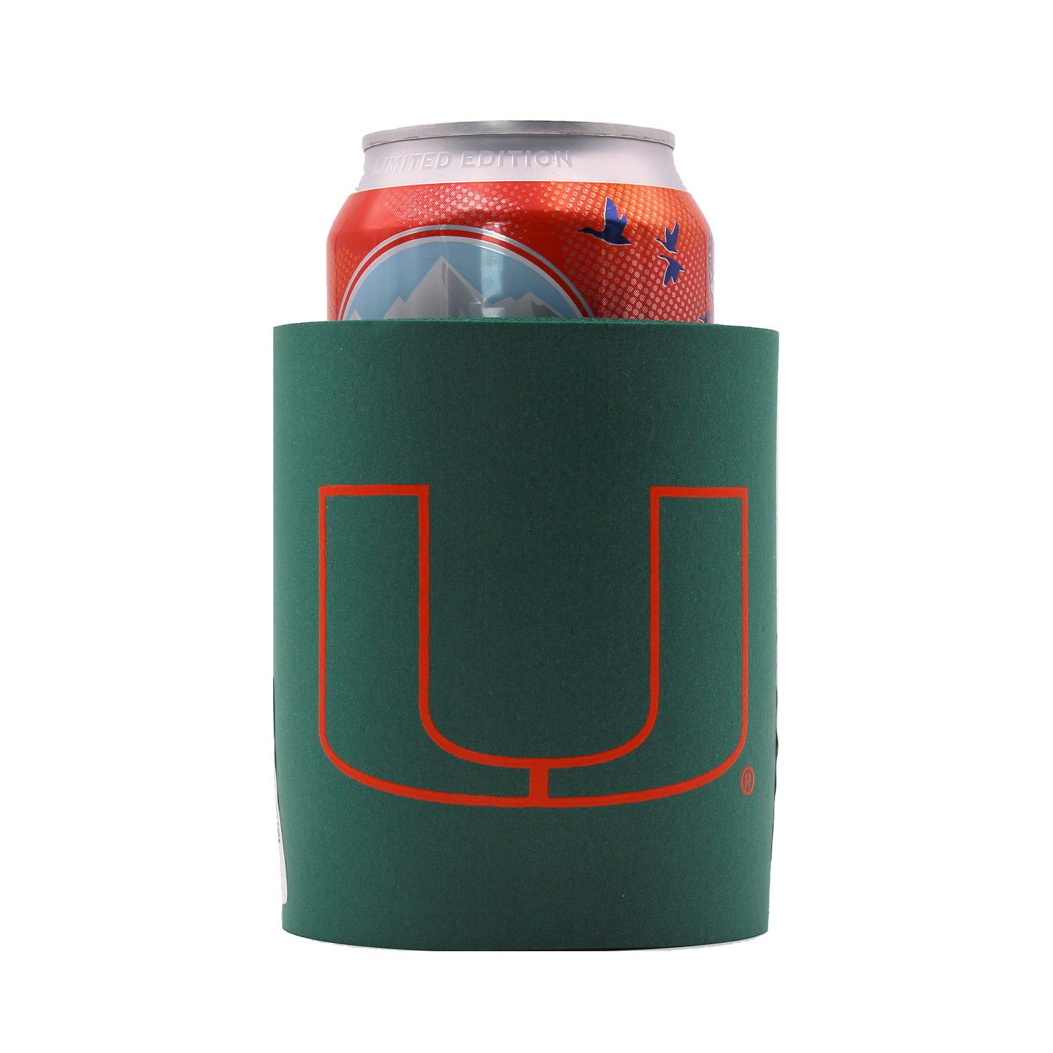 Thick Foam"Old School" Grip-It Can Cooler (1, Miami)