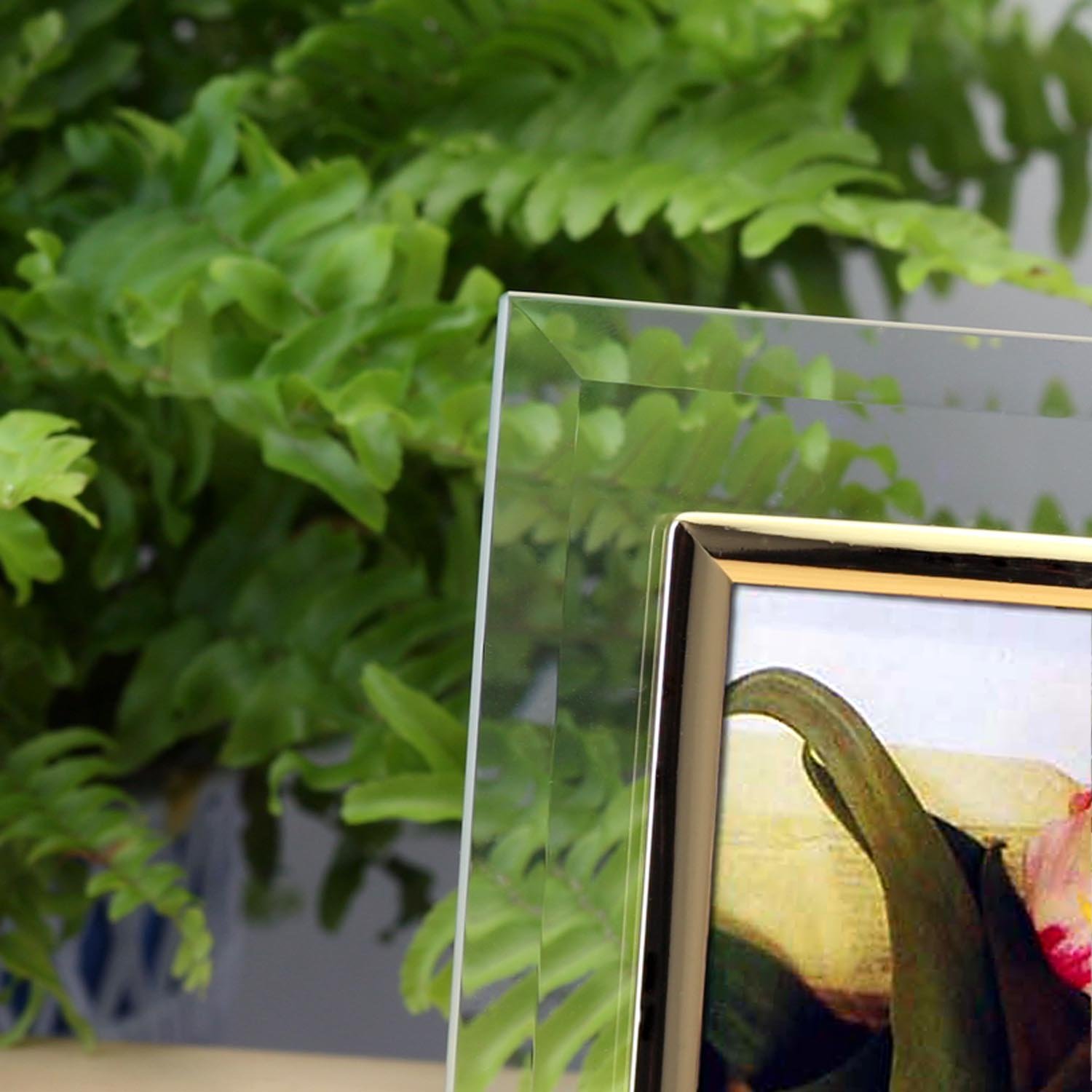 Amazon.co.jp: クリスタル湾曲フォトフレーム(L版サイズ) : ホーム