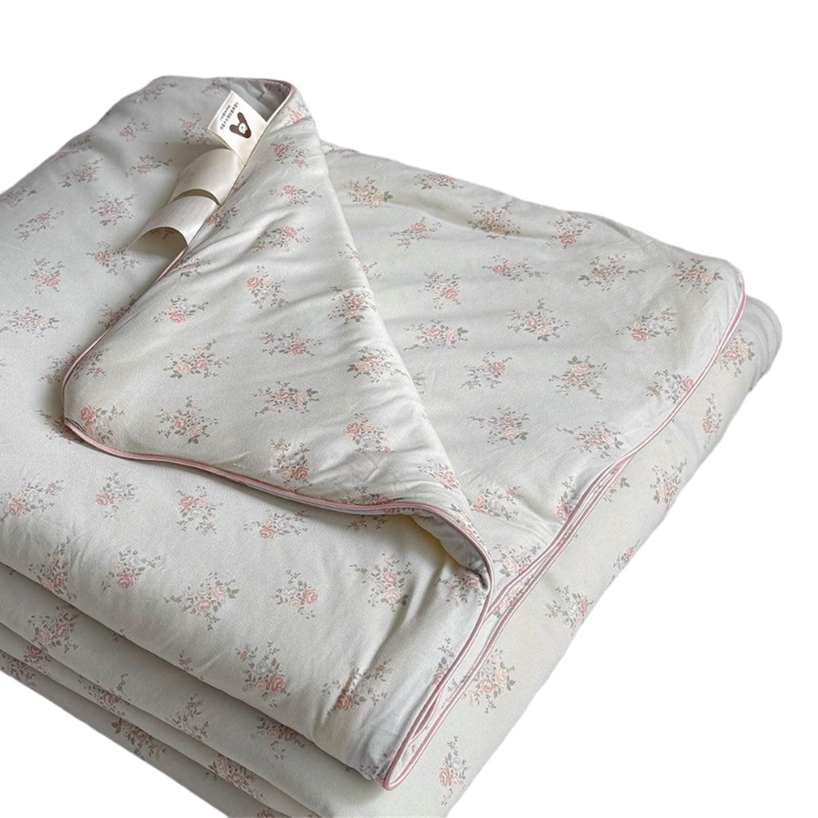 Couette fine en coton tricoté respirante pour été léger