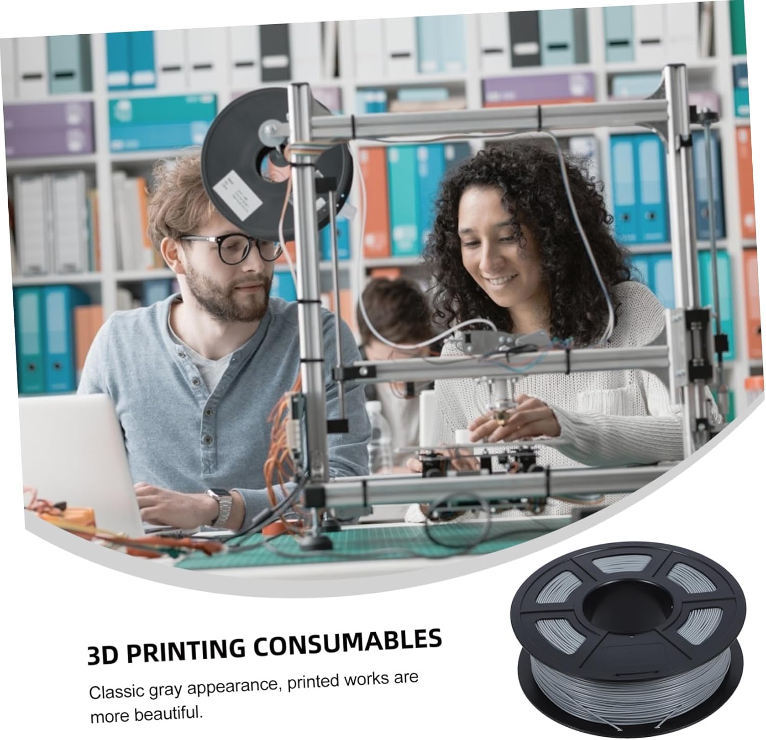 Zerodeko Filament Printer Supplies Spool Professional Printing Material Flexible Filament