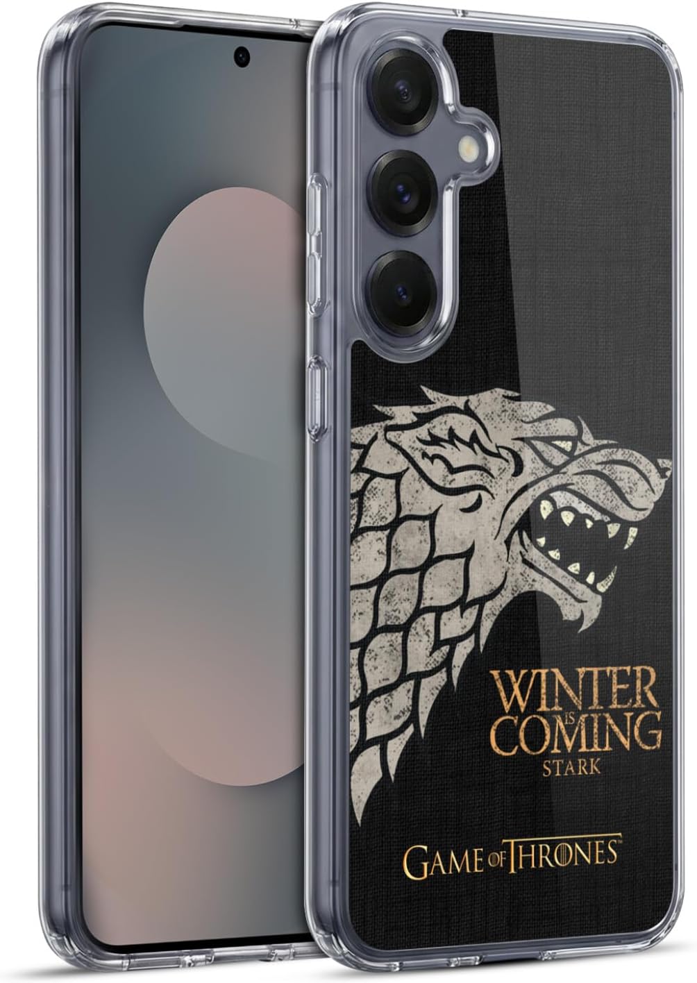Head Case Designs Officially Licensed HBO Game of Thrones Stark House Mottos Gel Case [Military Grade Protection] Compatible with Samsung Galaxy S25+ and Compatible with MagSafe