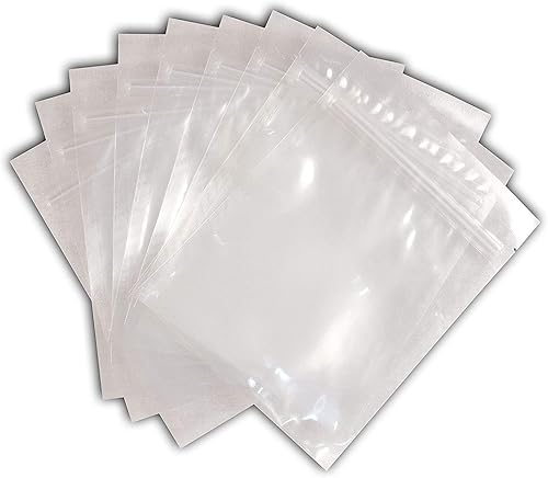 Miniatura 5 de Bolsas con cremallera de cámara de vacío - 4 Mil - 1000/CS - Relleno inferior con orificio para colgar (8 x 12)