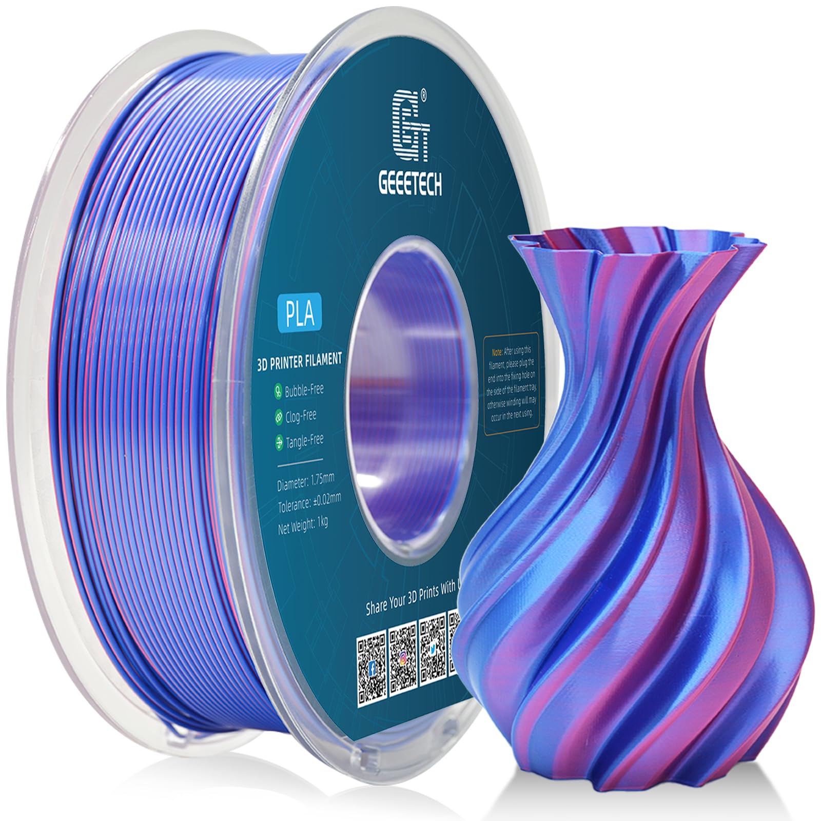 GEEETECH SILK PLA Filaments