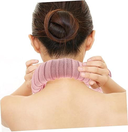 Miniatura 6 de U Shape Hot Water Bag with Knitting Sleeve Skin Friendly Neck Warmer Pouch for Shoulder Relief Removable Washable Cover Cold Heat Preservation for