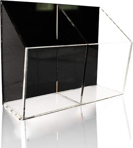 Pansyling Soporte magnético de acrílico transparente para marcador de borrador en seco, soporte magnético transparente para rotulador, soporte