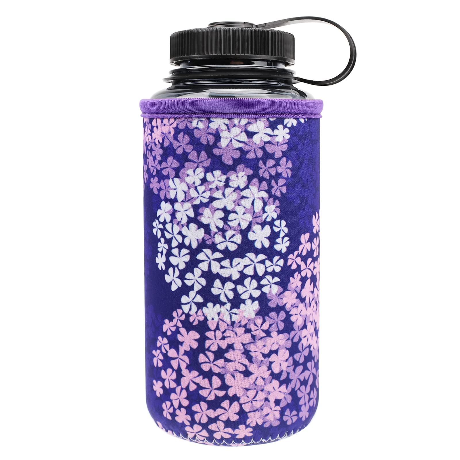 YR Reusable Neoprene Insulator Sleeve Holder for Nalgene Water Bottle, Water Bottle Koozie for Nalgene, Water Bottle Sleeve for Nalgene Water Bottle