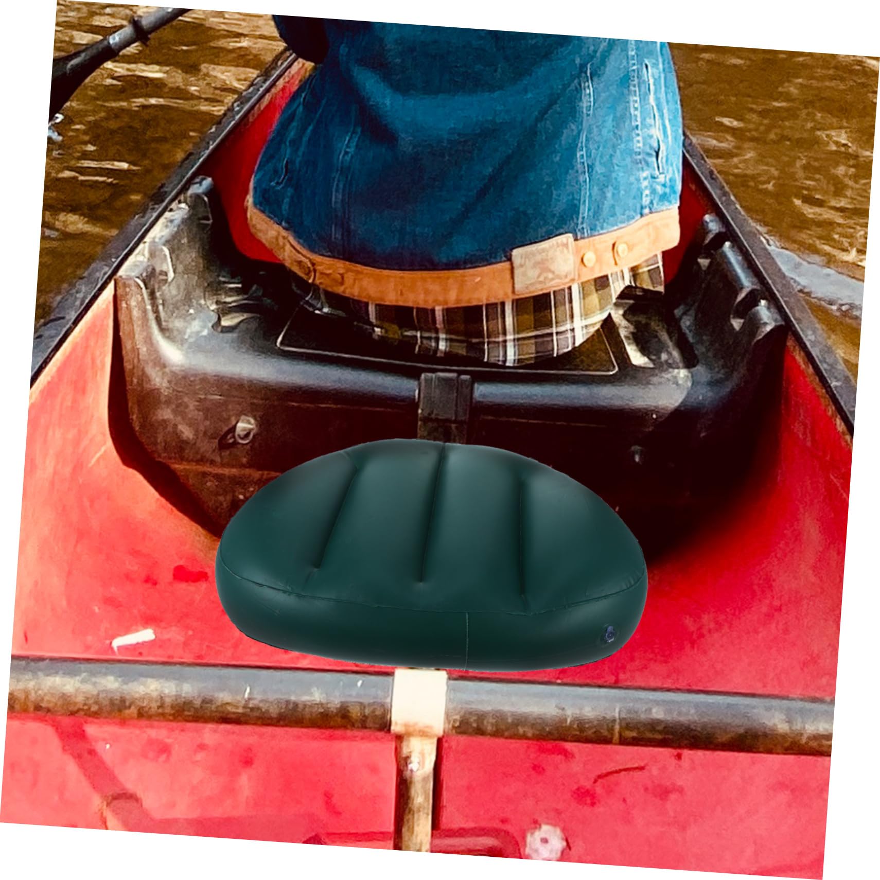 VANZACK Inflatable Paddle Board Seat Portable River Boat Cushion Comfortable Pad Backrest