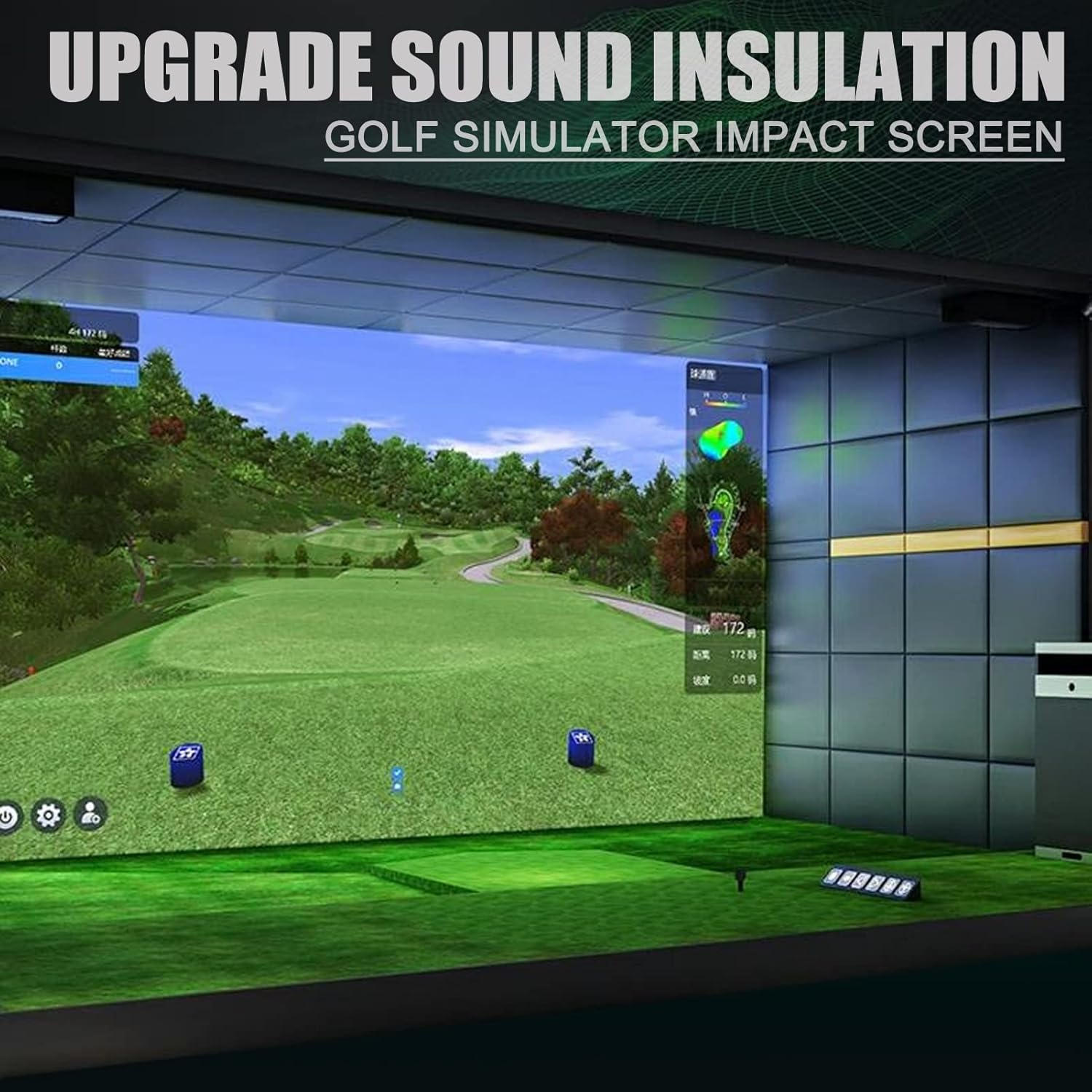 Obokidlyamor Indoor Golf Ball Simulator Impact Nepal Ubuy