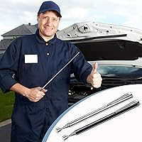 Vista 5 de Patelai 2 Piezas Herramientas Telescópicas de Recogida Magnética Agarradoras Herramientas de Alcance con Clip de Bolsillo 25 Pulgadas Imán