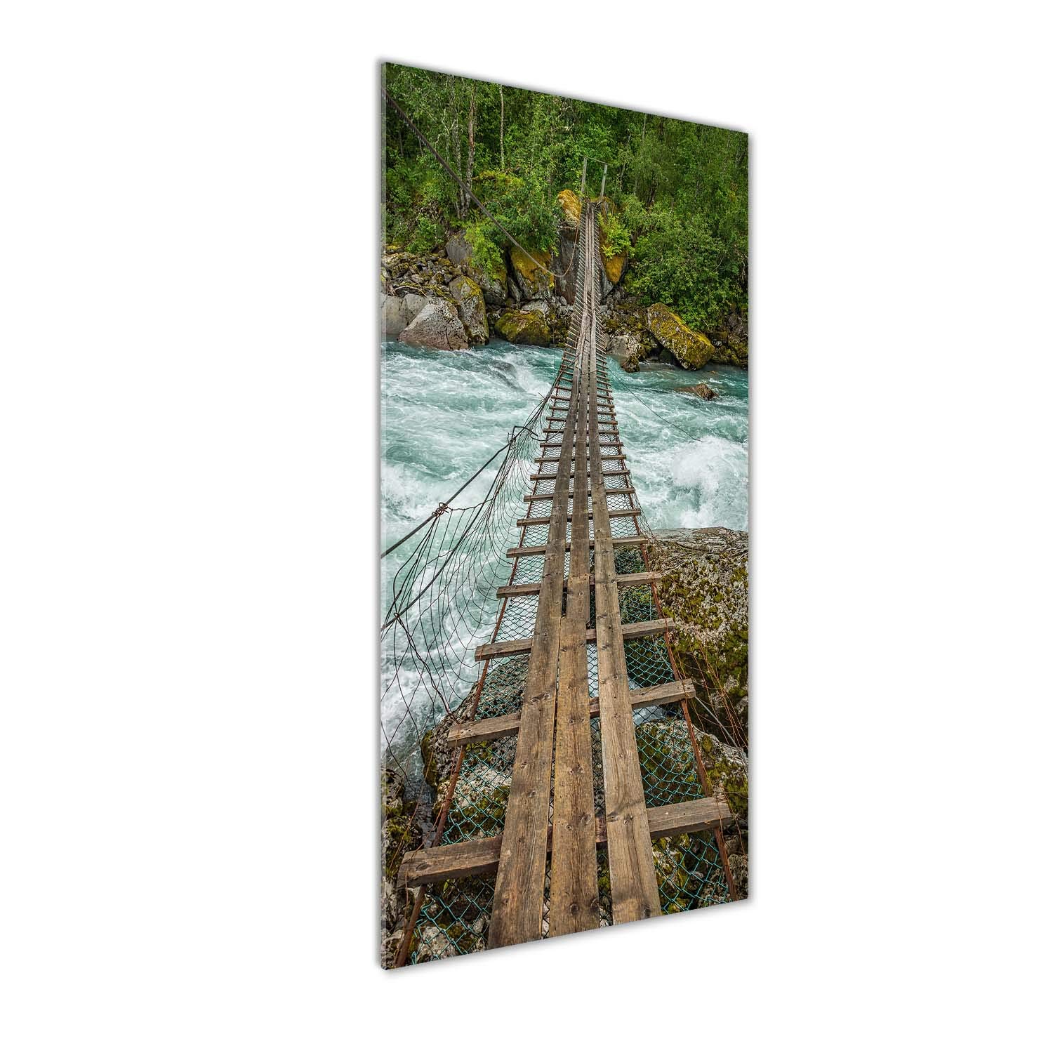 Mural art Tulup en verre acrylique 50x125 pour remplacer les cadres fragiles