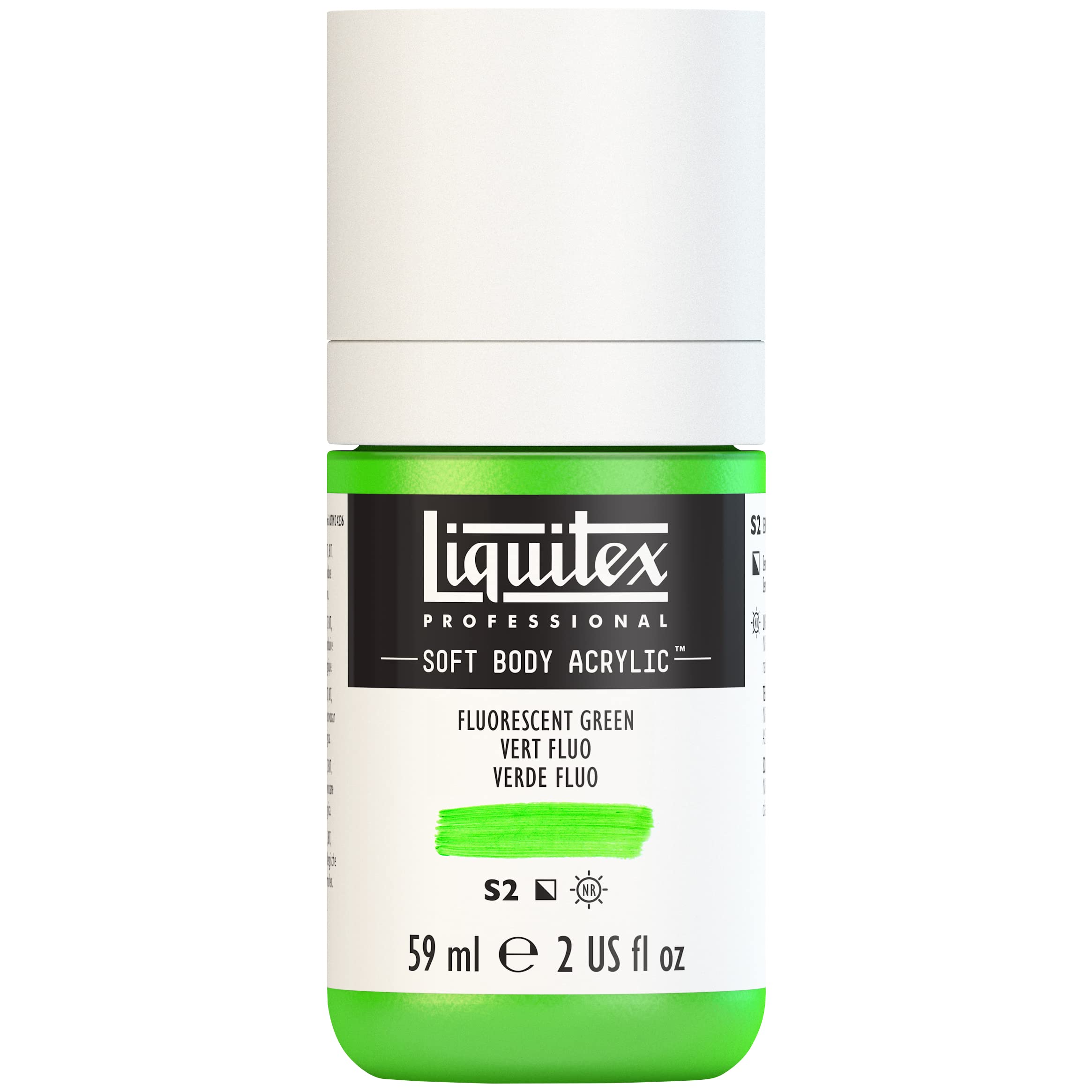 Liquitex Acrylic Paint, Green Fluo, 59 ml (Pack of 1)