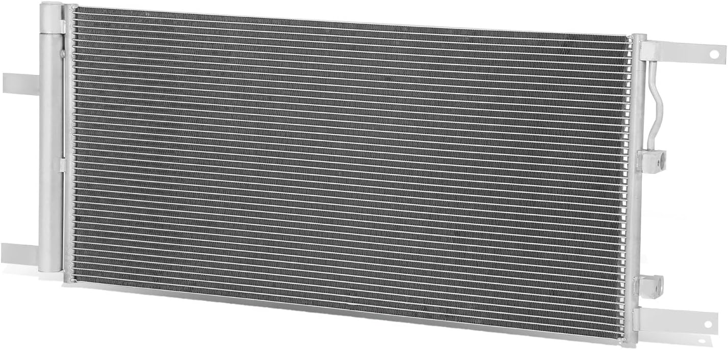 Auto Dynasty Air Conditioning A/C Condenser Compatible with 2017-2022 Ford F250 F350 F450 Super Duty 6.7L Power-Stroke V8 Diesel, Aluminum AC Condenser Replacement DPI 30089