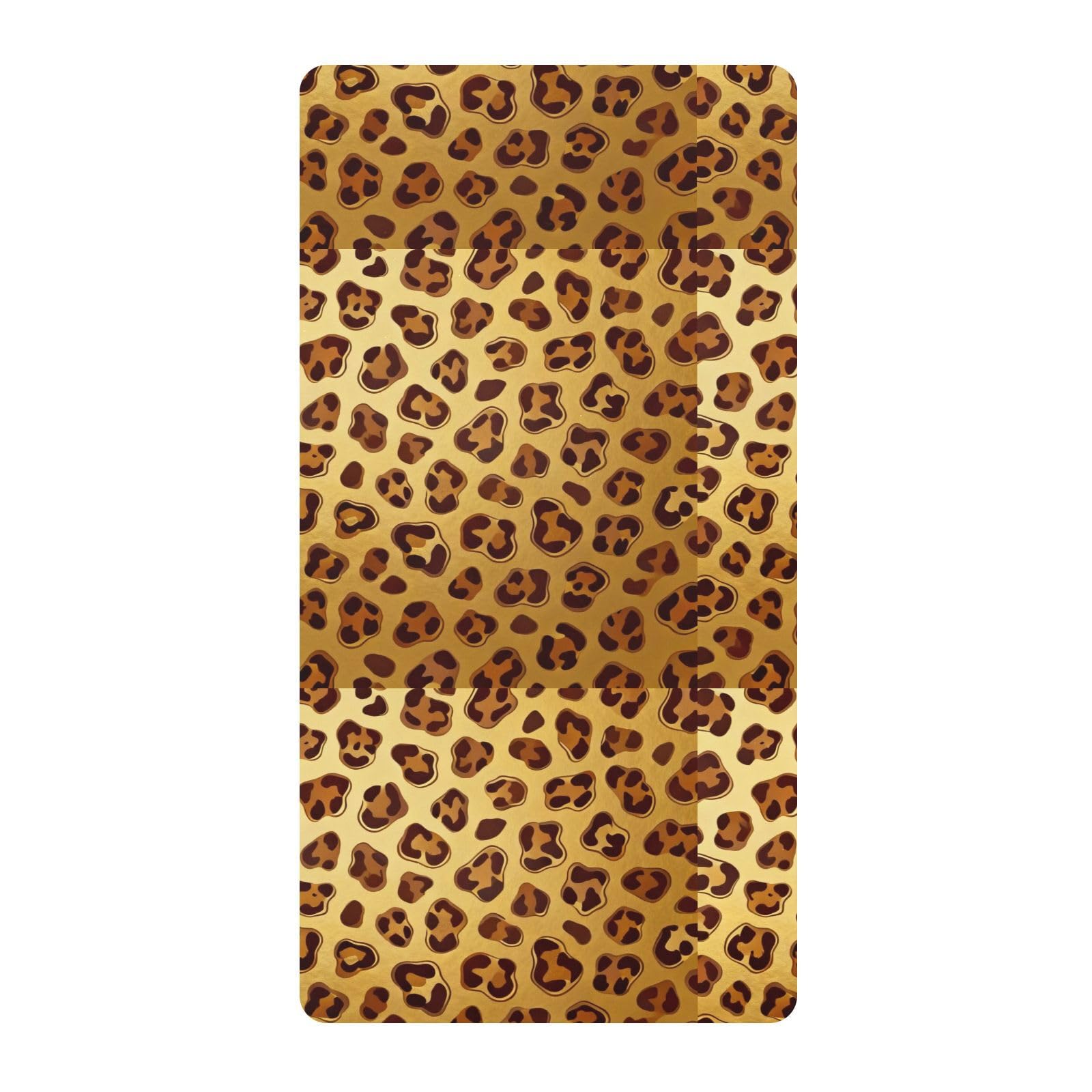 Parure de lit enfant léopard en coton doux unisexe housse de couette fille garçon