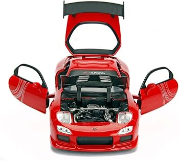 Amazon | JADA TOYS ミニカー 1/24サイズ JDM Tuners 1993 Mazda RX-7