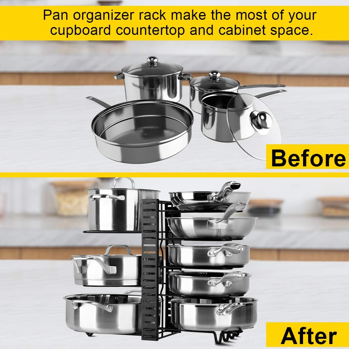 Toplife Kitchen Organizer Holder