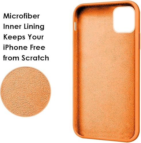 Miniatura 6 de MOCCA Funda compatible con iPhone 12, iPhone 12 Pro de 6.1 pulgadas con soporte de anillo, forro de microfibra súper suave, funda protectora