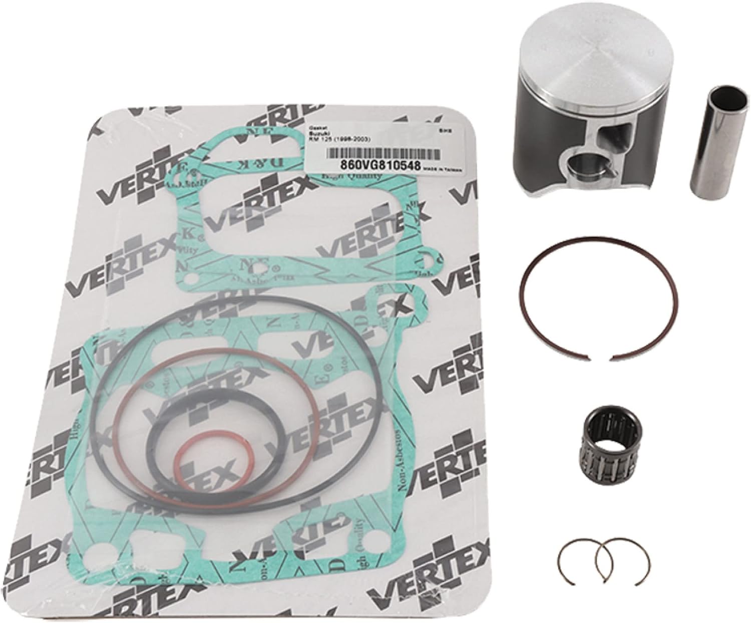 Vertex Top End Piston Kit for Suzuki RM 125 (00-03)