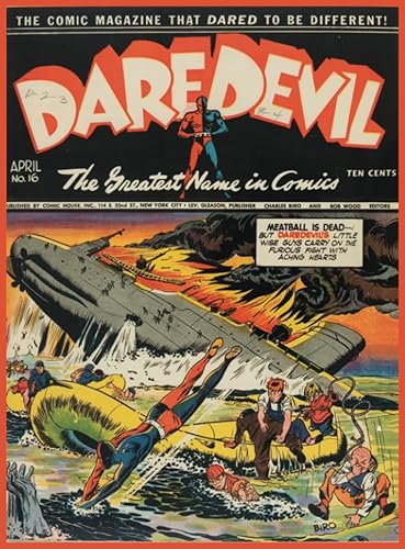 Daredevil (Golden Age) No16 Vintage Superhero Comic April 1943