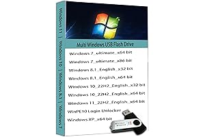 64GB Bootable USB Drive for Windows 11 - An Instant Access to...