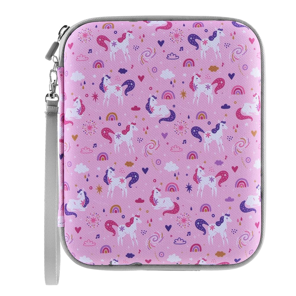 Generic Soft Portable Folder with Zipper & 80 Pockets Card Binder Holder for Yoto Cards Mini Audiobook Cards