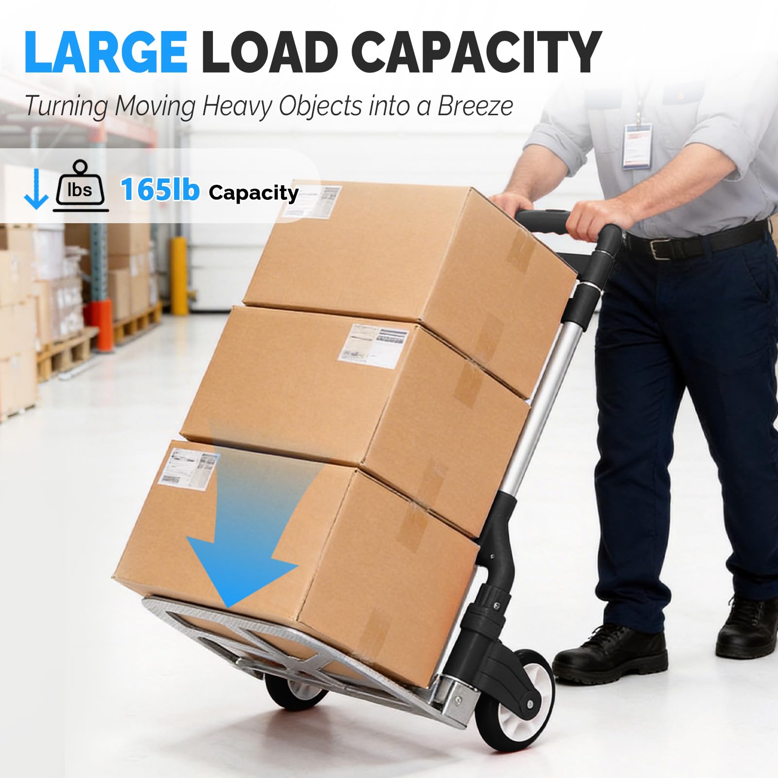 FCH Folding Hand Truck - Portable & Durable -2 FCH Folding Hand Truck - Portable & Durable -2
