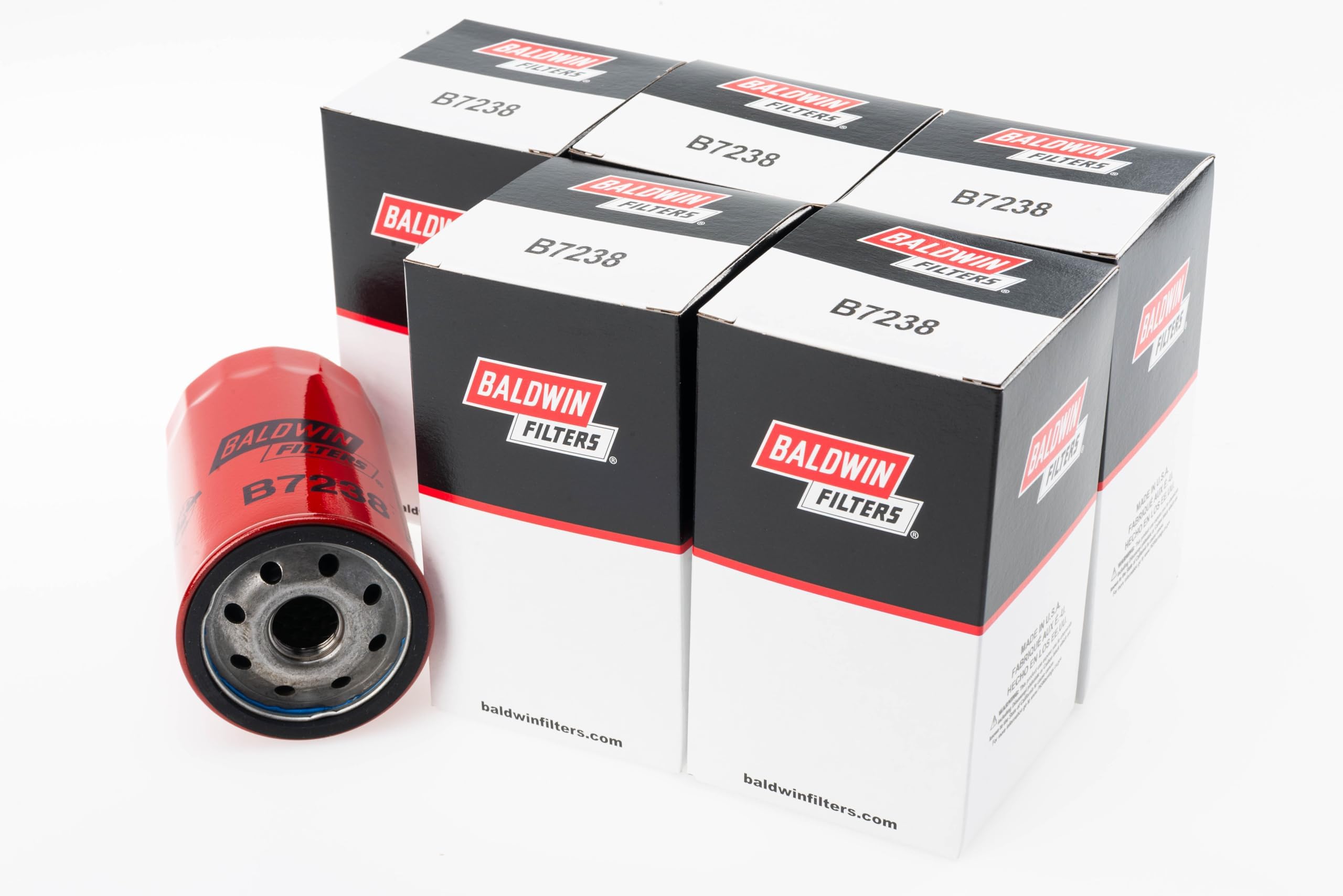 Amazon.com: Baldwin B7238 Oil Filter (6-Pack) | Lube Spin-on