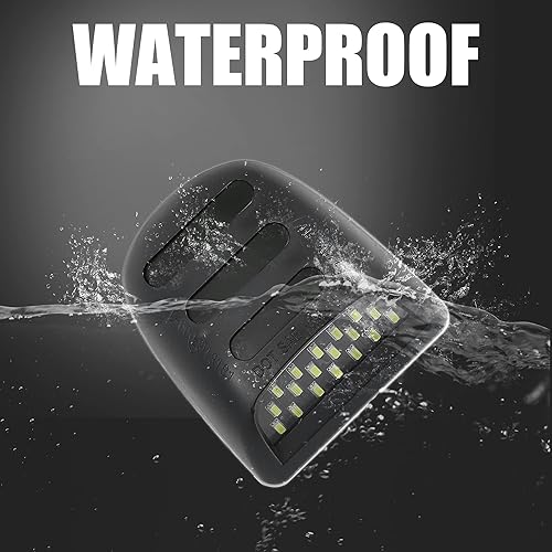 Miniatura 6 de X AUTOHAUX Lámpara de matrícula LED para Chevy Silverado Tahoe Suburban para GMC Sierra 1500 2500 3500 LED completo número trasero placa lámpara