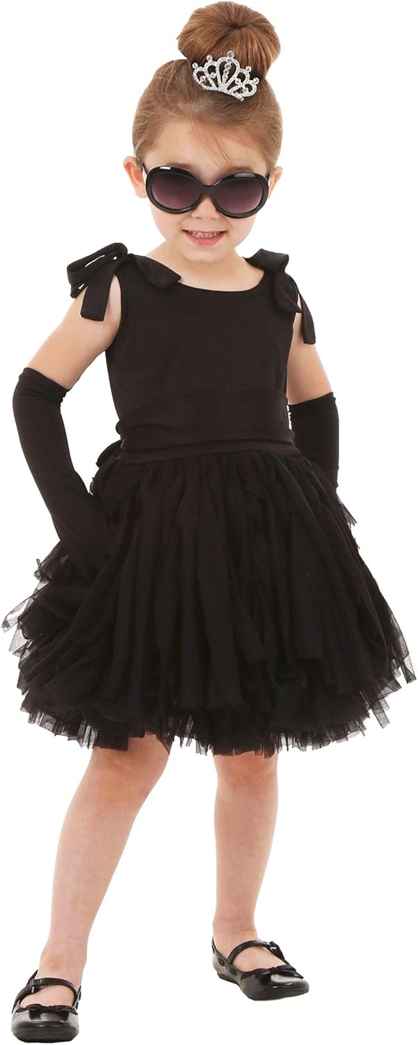 Toddler's Breakfast at Tiffany's Holly Golightly Costume Set