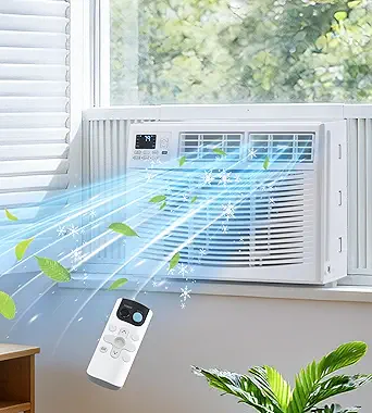 AKIRES 12,000 BTU Window Air Conditioner for Rooms up to 550 sq ft