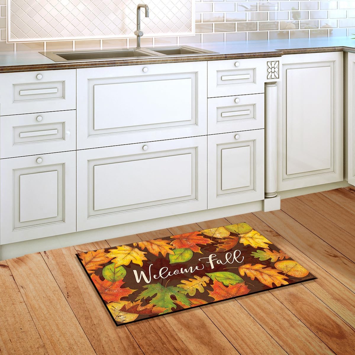 Briarwood Lane Leaf Toss Fall Doormat