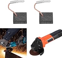 Vista 3 de eMagTech 2 pares de cepillos de carbono compatibles con Metabo W12-125, amoladora angular, herramientas eléctricas, cepillos de motor, accesorios