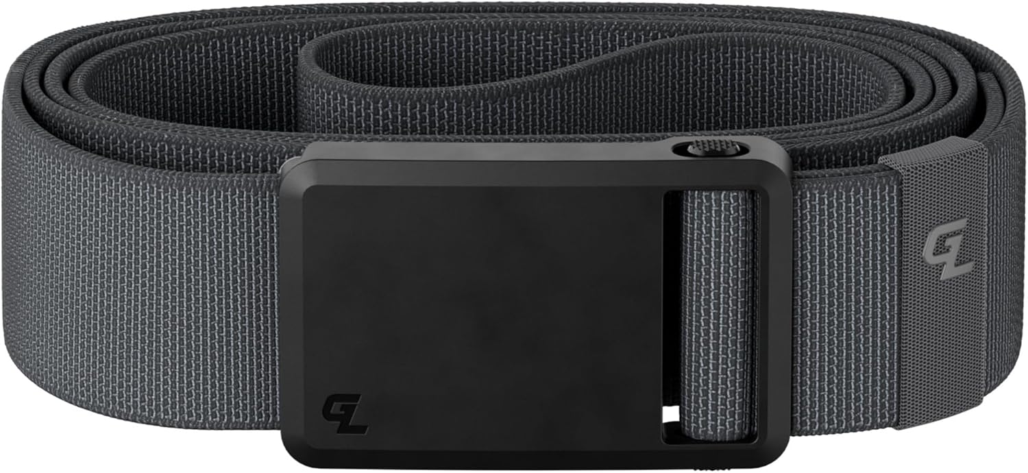 Groove Life Groove Belt Ultra – Men's Golf Belt, Stretch, Magnetic Buckle, Adjustable, Comfortable, Golf