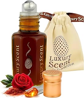 Perfume Oil Scent of Dubai Roll-On 6ml – Long Lasting Alcohol Free Arabian Attar – Premium Quality Unisex Fragrance with Warm Woody Floral Musky Oriental Notes for Men and Women
